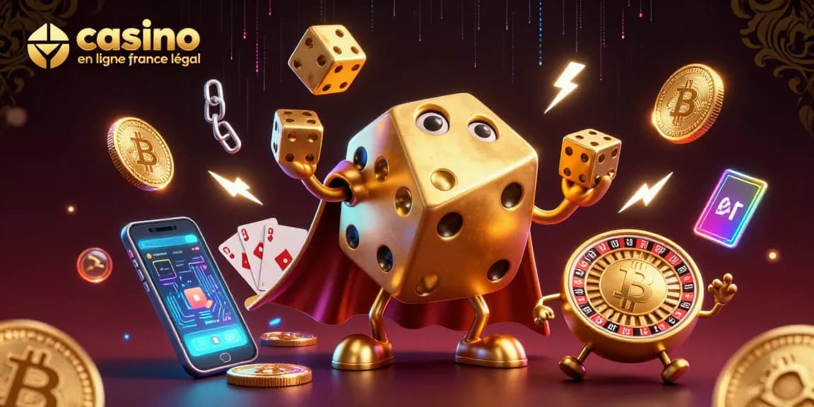 Jouer avec la magie des dés et des cartes dans un casino en ligne France légal.