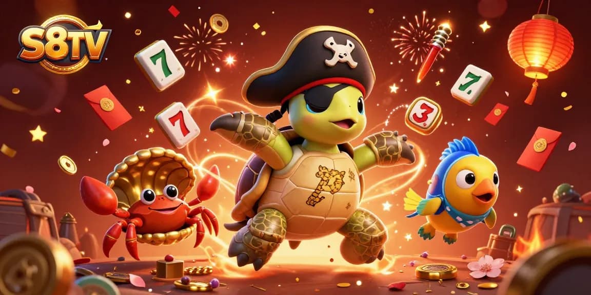 S8TV brings together vibrant gaming characters with dynamic gambling elements, perfect for online casino enthusiasts.