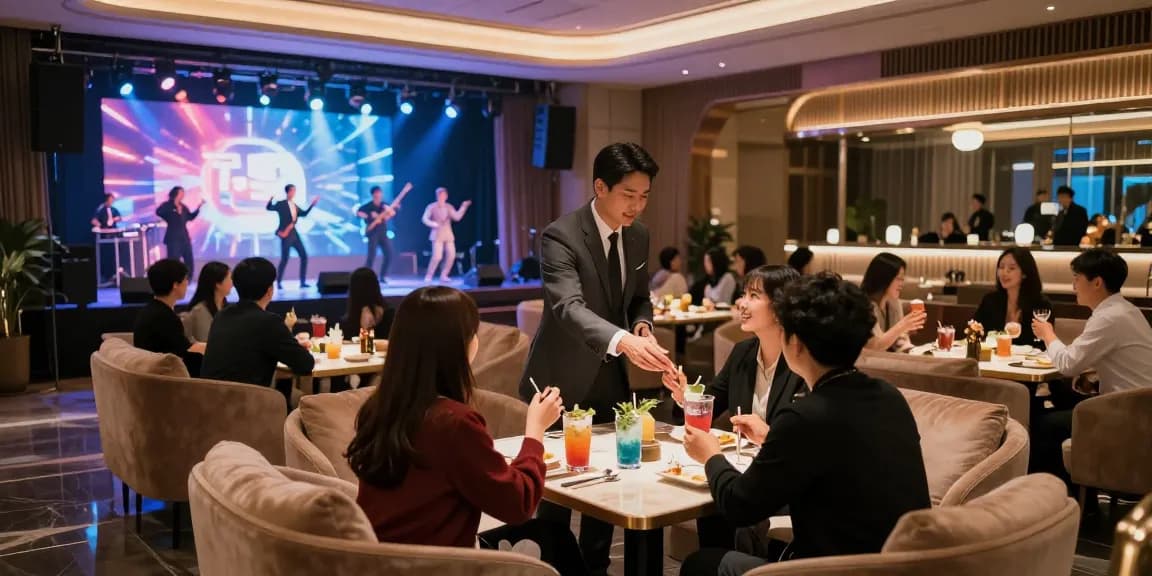 강남 구구단의 고급스러운 분위기와 프라이빗한 룸에서의 즐거운 시간