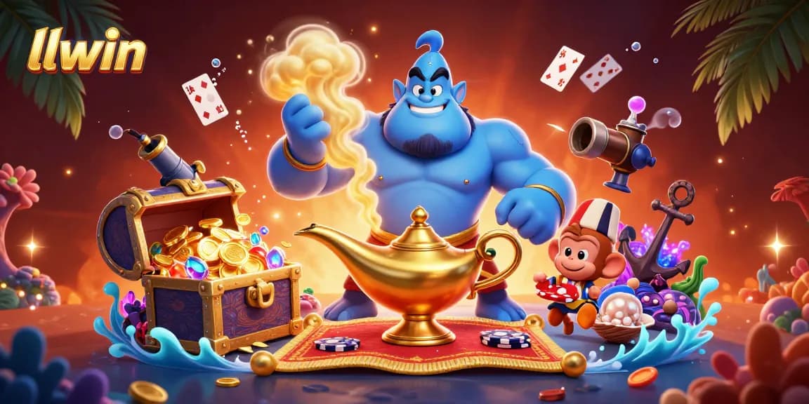 Experience thrilling gaming action at llwin with magical characters and vibrant casino elements