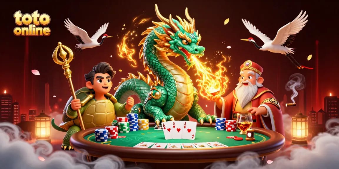 Menangkan permainan toto online dengan naga zamrud yang berapi-api dan karakter pemenang kasino lainnya