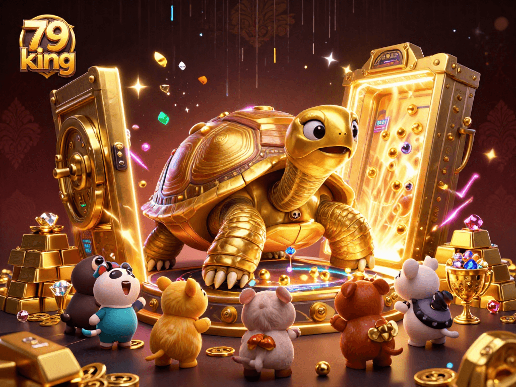Experience the excitement at 79 king's casino with our colossal tortoise pinball machine!
