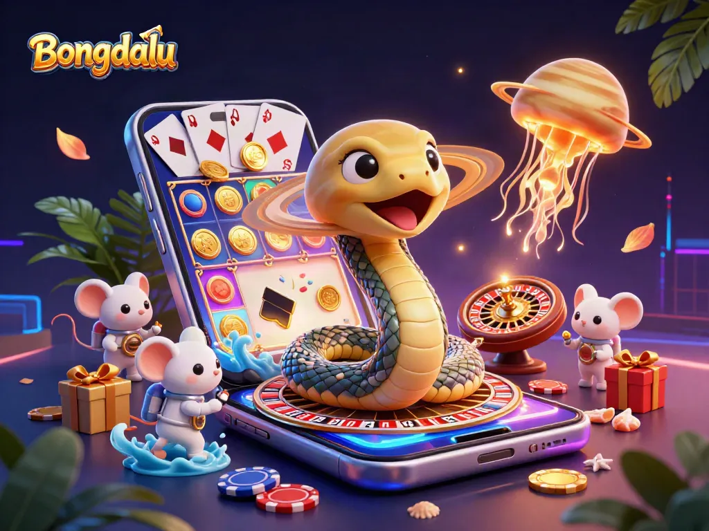 Bongdalu players enjoying thrilling betting experience on a cosmic roulette scene.