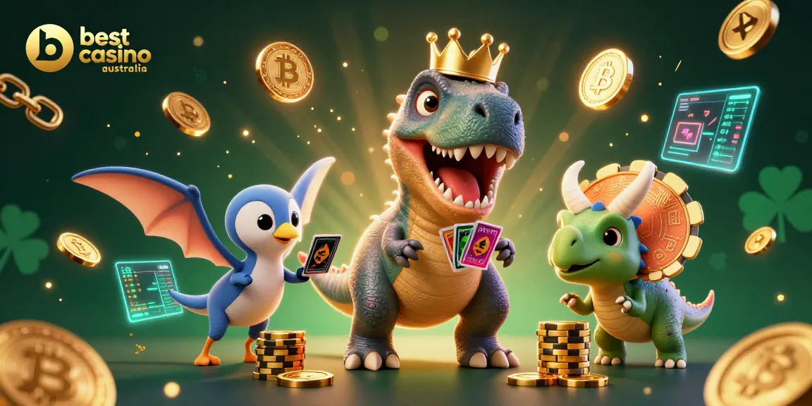 Engage in thrilling games at the best casino Australia, featuring vibrant characters and dynamic gaming elements.