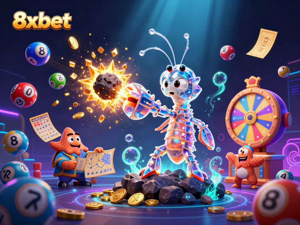 Engage in exciting gameplay with 8xbet featuring vibrant lottery elements and cosmic adventures.
