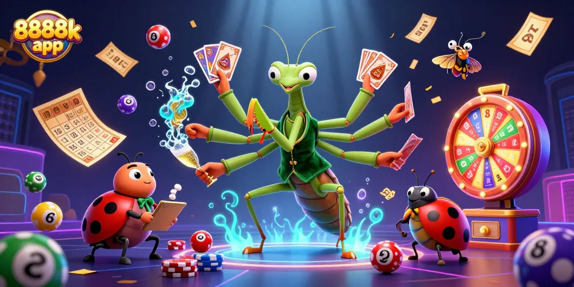 Experience the thrill of play with 8888k app, showcasing vibrant casino gameplay and exciting game elements.