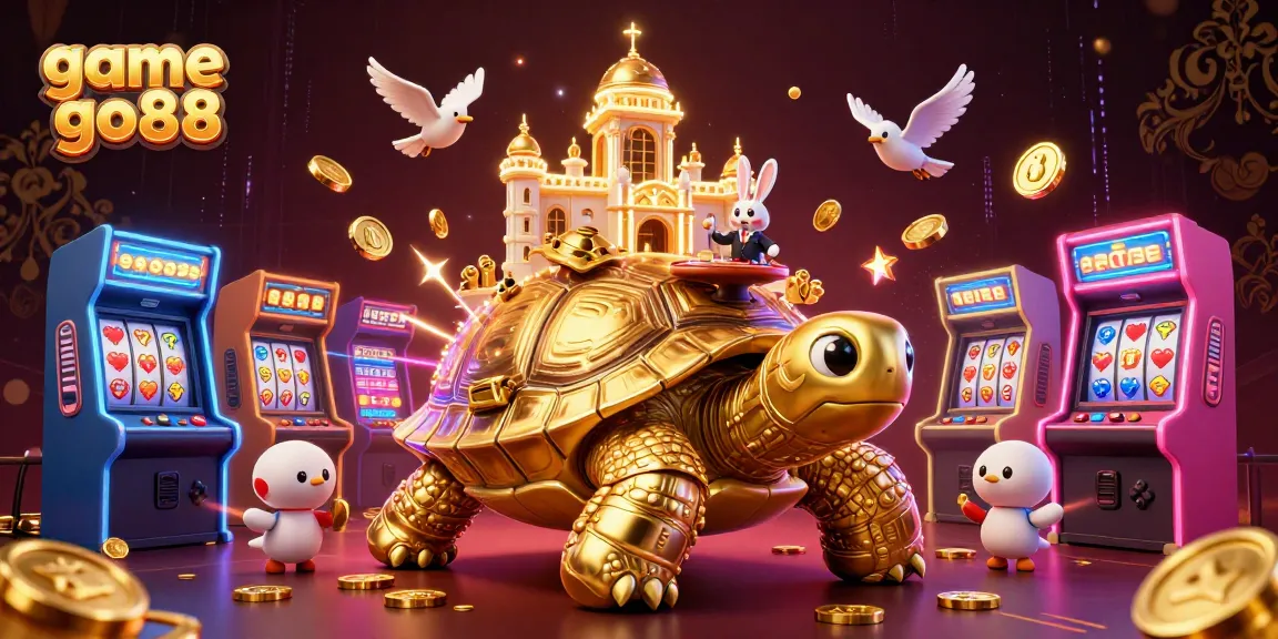Experience the thrill of game go88 with a vibrant casino scene showcasing exciting characters and elements.