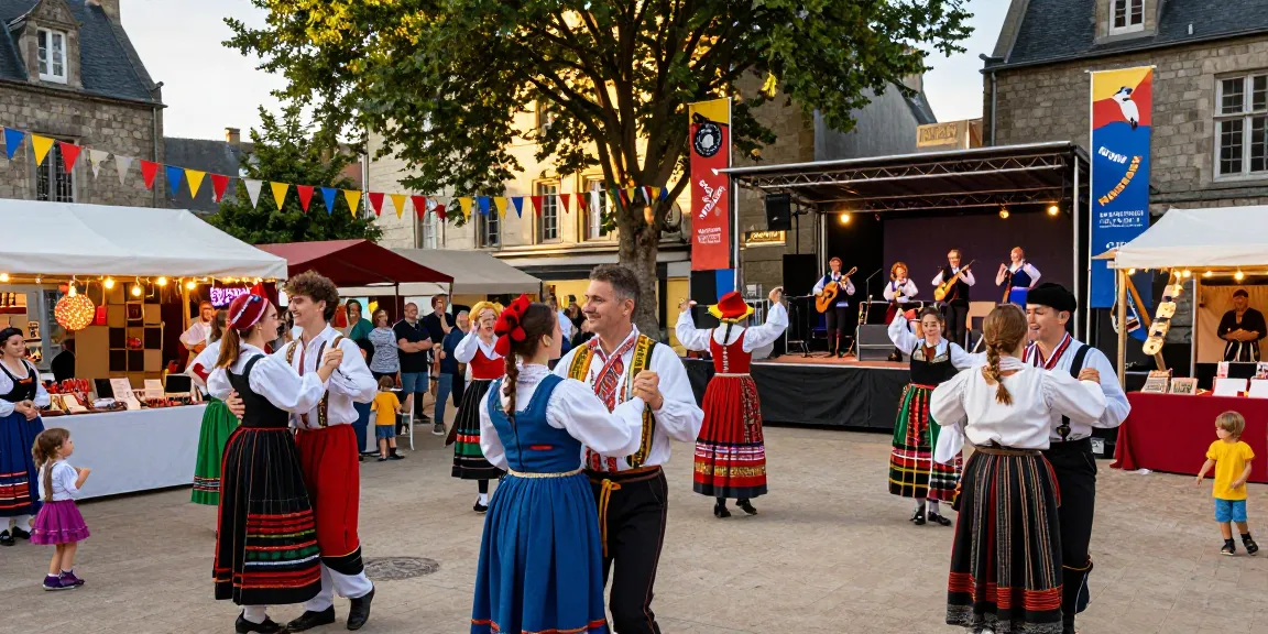 Experience the vibrant cultural festival scene featuring we88 PGSLOT in Rennes showcasing traditional Breton dancing and artisanal crafts.