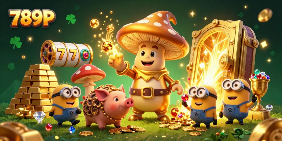 Experience thrilling gameplay adventures with 789P's vibrant casino scene featuring magical characters and treasures.