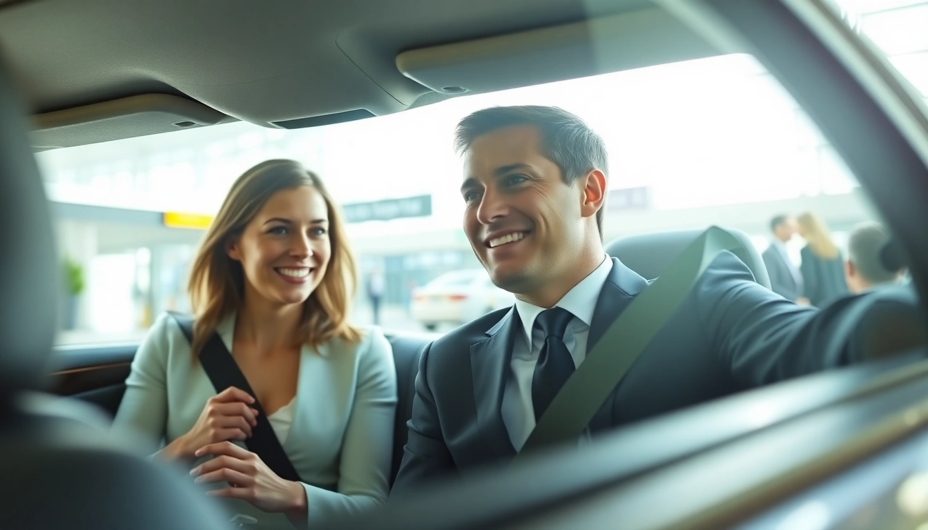 Providing Boston Logan airport car service to arriving travelers with a professional chauffeur.