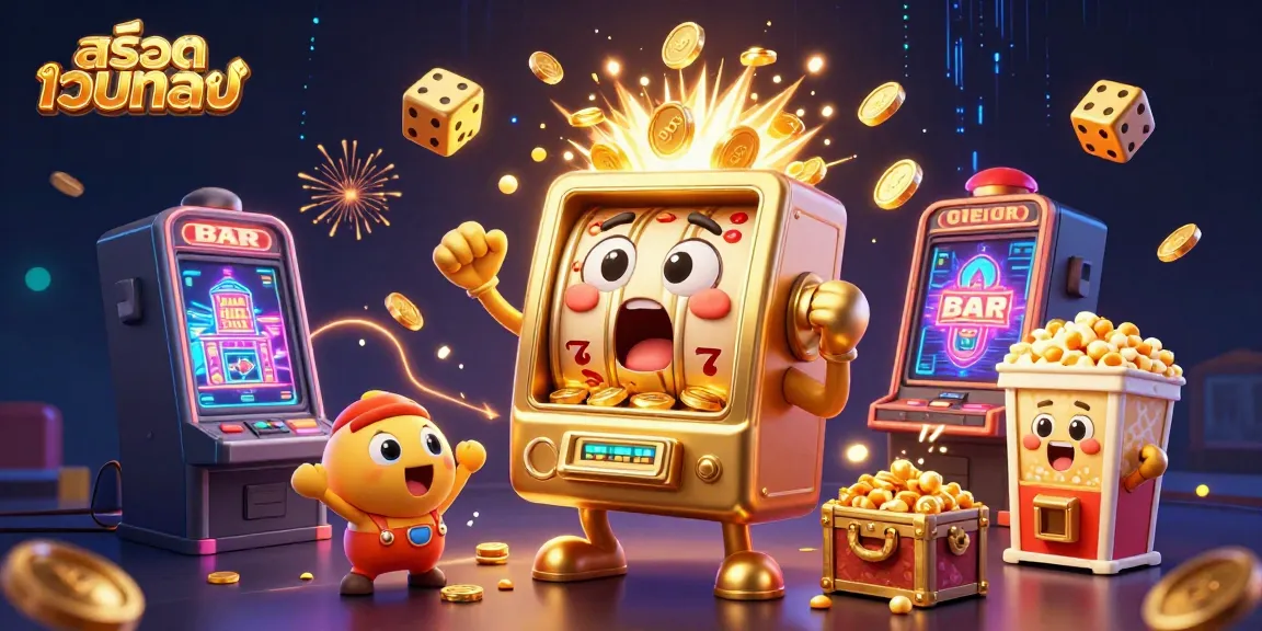 สล็อตเว็บตรง สนุกไปกับเกมสล็อตที่น่าตื่นเต้นและมีกำไรจากการชนะแจ็คพอต