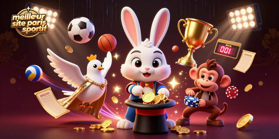 Découvrez le meilleur site de paris sportif avec des personnages animés pariant sur des sports tout en remportant des gains.