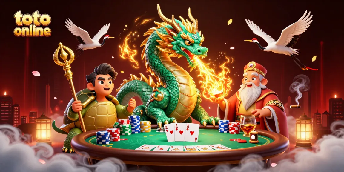 Menangkan permainan toto online dengan naga zamrud yang berapi-api dan karakter pemenang kasino lainnya